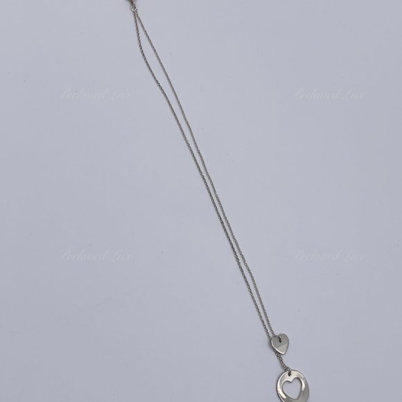Authentic Tiffany & Co Silver Heart Necklace - Picture 9 of 10